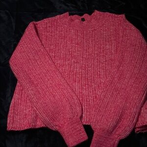 Hot pink sweater